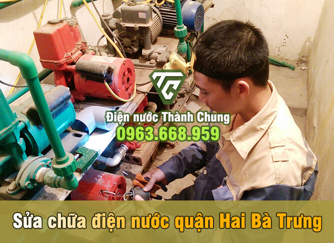 Sửa máy bơm tại Hà Nội giá rẻ