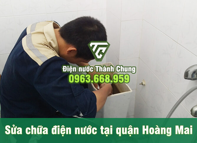 Thợ sửa bồn rửa mặt, thiết bị vệ sinh tại quận Hoàng Mai