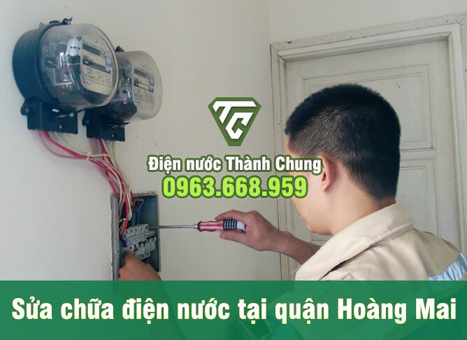 Thợ sửa chữa điện nước, thay lắp điện nước tại quận Hoàng Mai